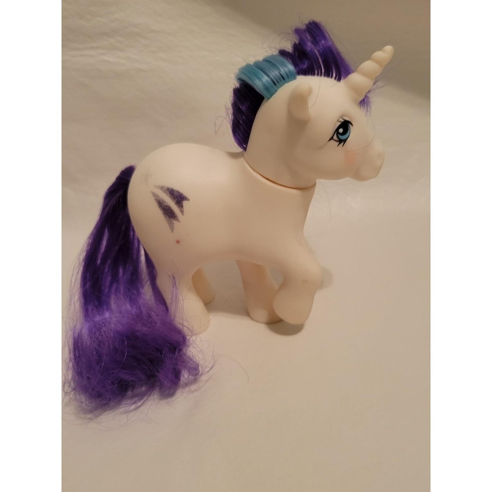 My Little Pony G1 MLP Vintage Unicorn Glory glittery